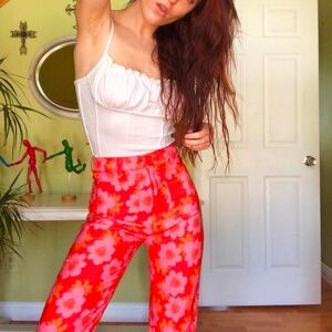 Rollas Floral Trousers